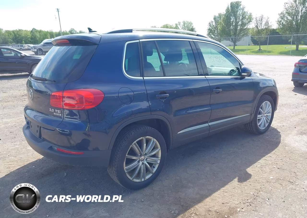 2014 Volkswagen Tiguan Se VIN:WVGBV3AX3EW544726 - 4