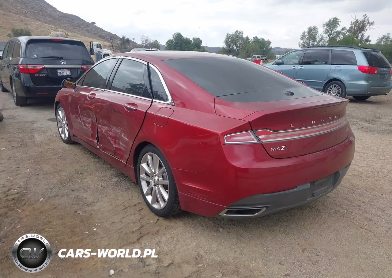 2015 Lincoln Mkz Hybrid VIN:3LN6L2LU5FR627910 - 3
