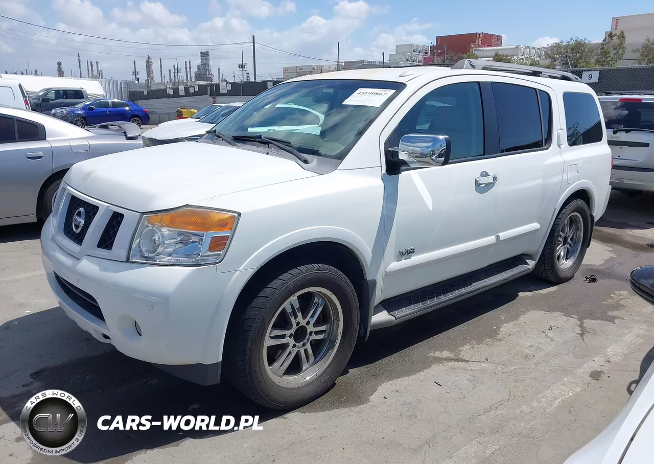 2008 Nissan Armada Se VIN:5N1AA08D08N618583 - 2