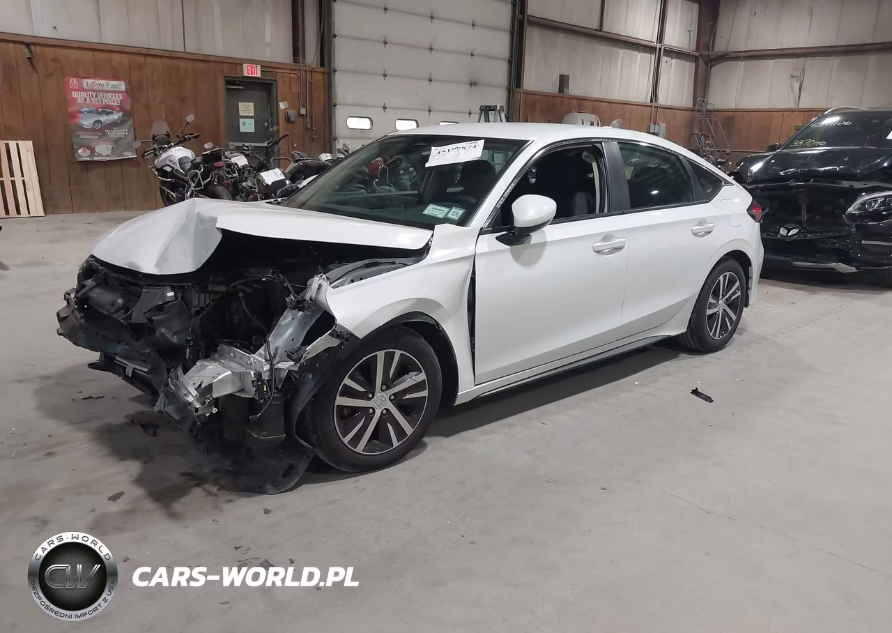 2024 Honda Civic Lx VIN:19XFL2H5XRE008396 - 2