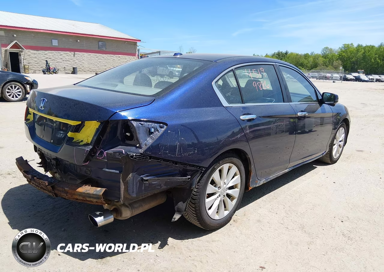 2013 Honda Accord Ex-L VIN:1HGCR2F81DA016611 - 4