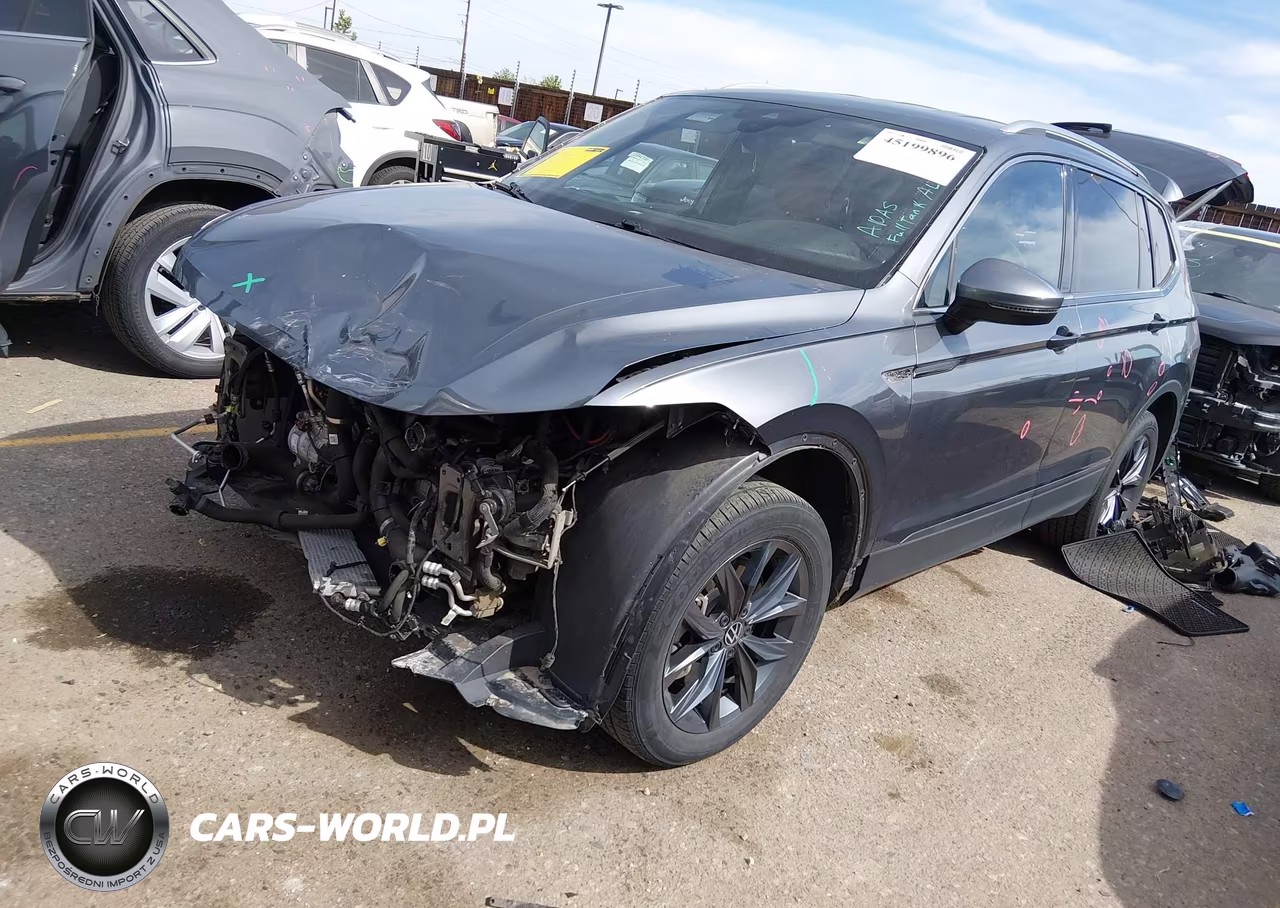 2022 Volkswagen Tiguan 2.0T Se VIN:3VV2B7AX4NM086734 - 2