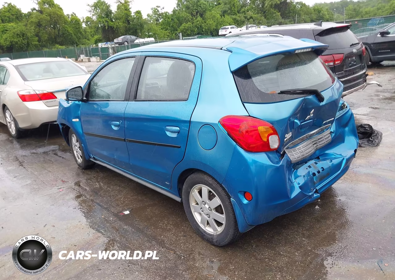 2014 Mitsubishi Mirage Es VIN:ML32A4HJ4EH005613 - 3