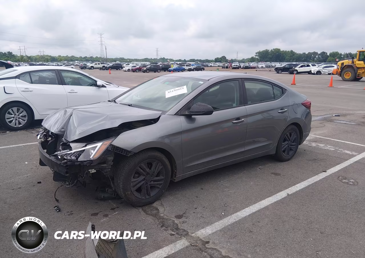 2019 Hyundai Elantra Sel VIN:5NPD84LF7KH421852 - 2
