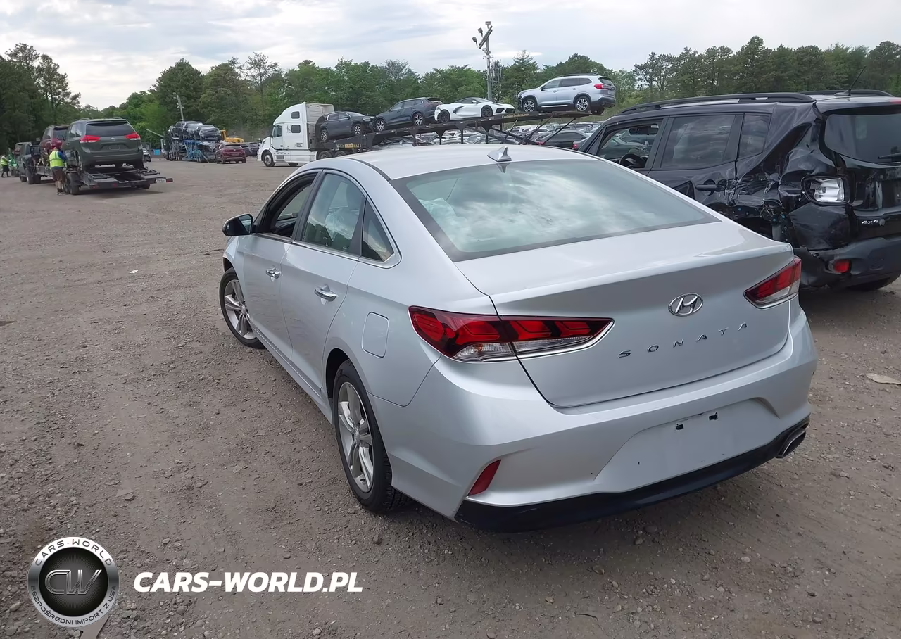 2018 Hyundai Sonata Sel+ VIN:5NPE34AF2JH727863 - 3