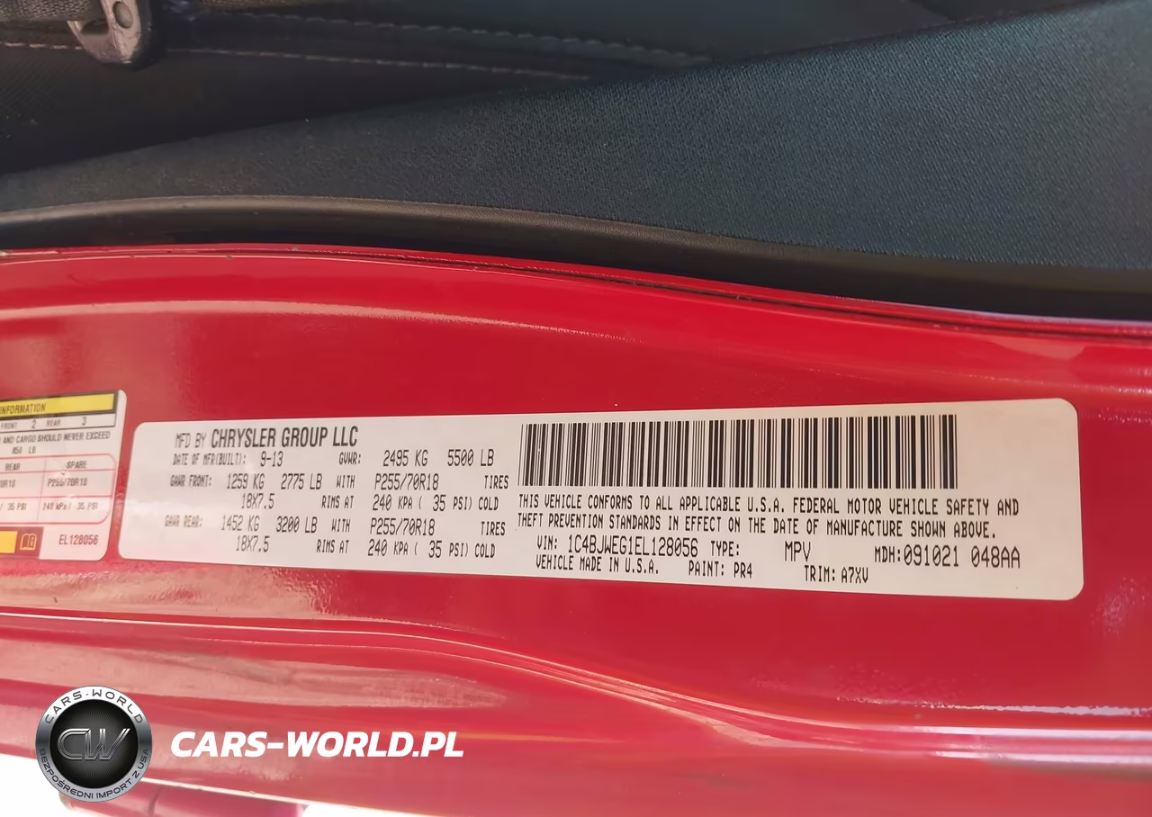 2014 Jeep Wrangler Unlimited Sahara VIN:1C4BJWEG1EL128056 - 9