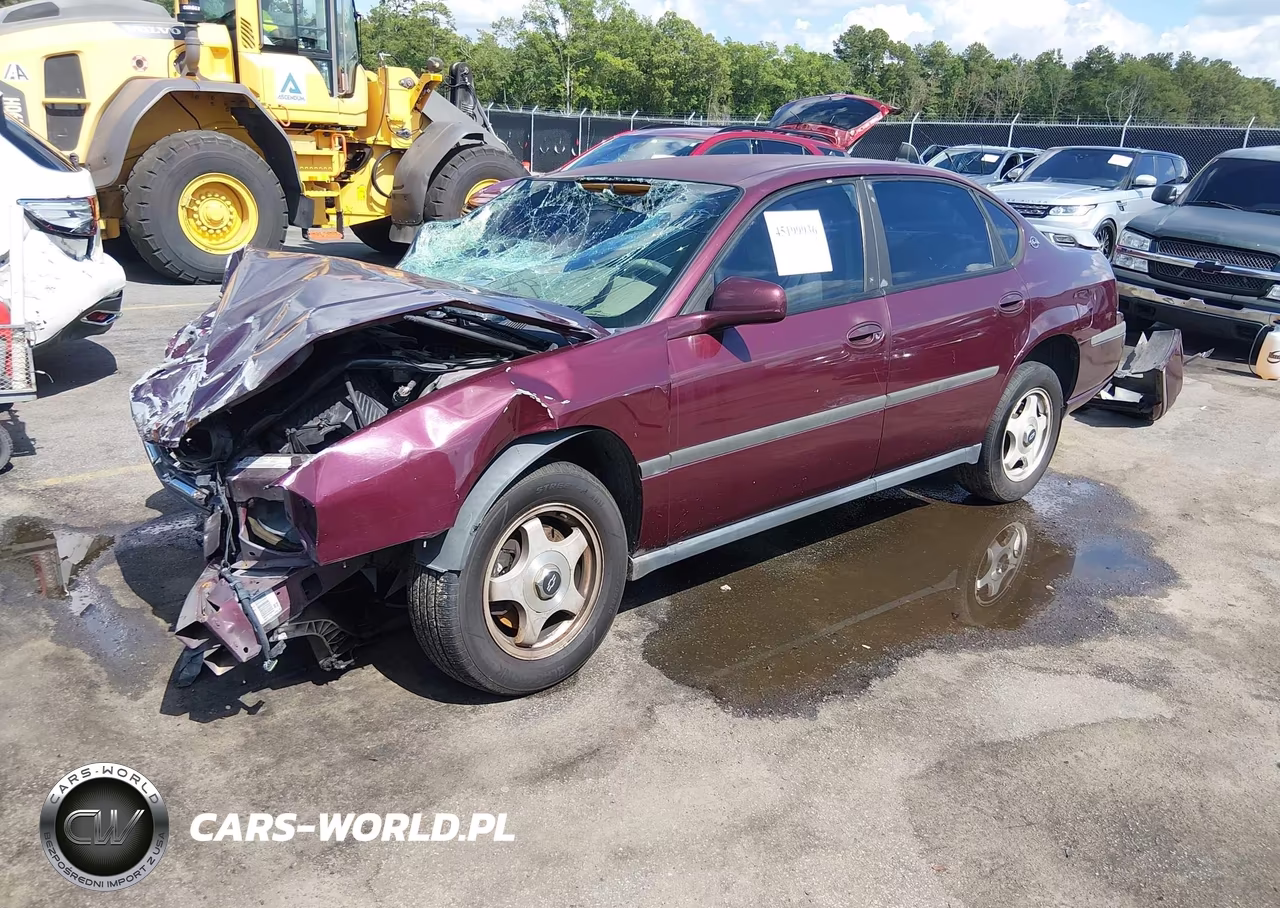 2004 Chevrolet Impala VIN:2G1WF52K249439645 - 2