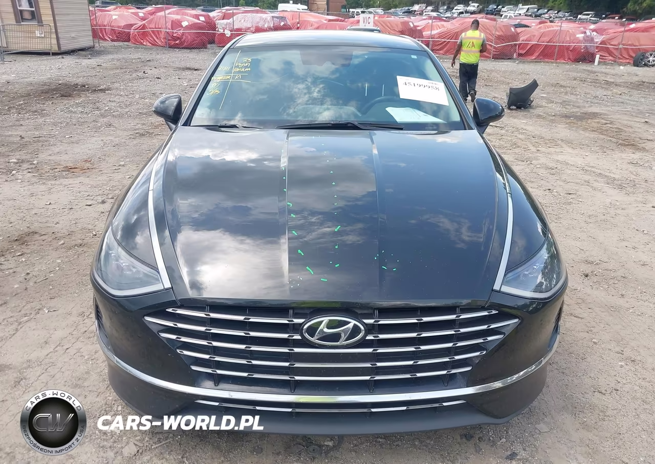 2023 Hyundai Sonata Hybrid Blue VIN:KMHL24JJ7PA079768 - 13
