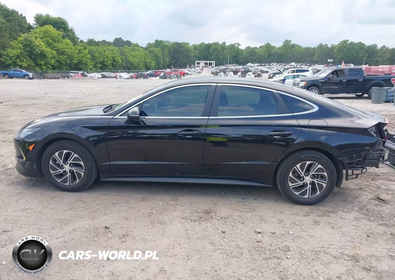 2023 Hyundai Sonata Hybrid Blue VIN:KMHL24JJ7PA079768 - 15