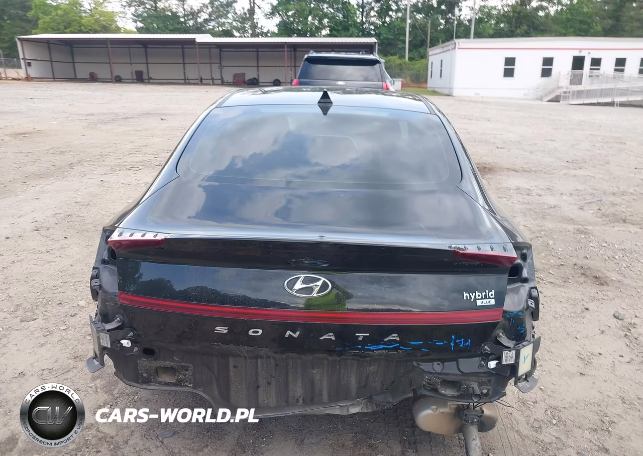 2023 Hyundai Sonata Hybrid Blue VIN:KMHL24JJ7PA079768 - 17