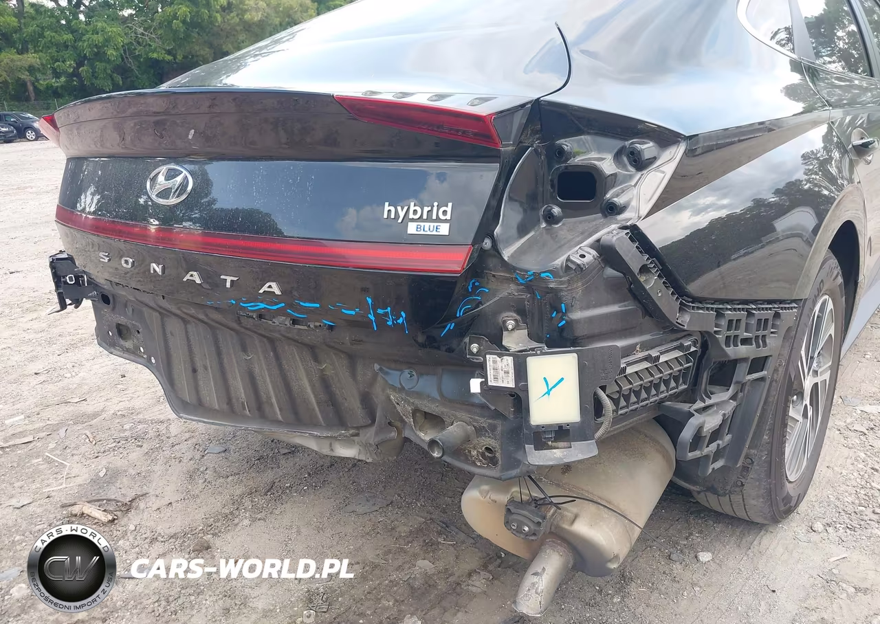 2023 Hyundai Sonata Hybrid Blue VIN:KMHL24JJ7PA079768 - 6