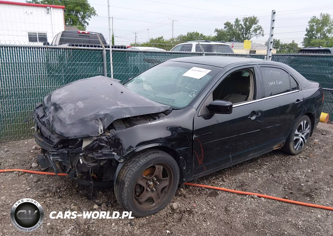 2010 Ford Fusion Se VIN:3FAHP0HA9AR281329 - 2