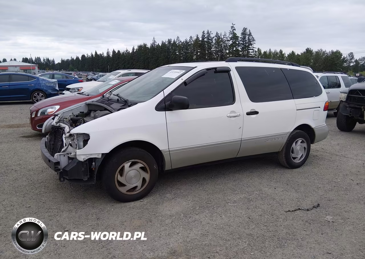 1999 Toyota Sienna Xle VIN:4T3ZF13C0XU090290 - 2