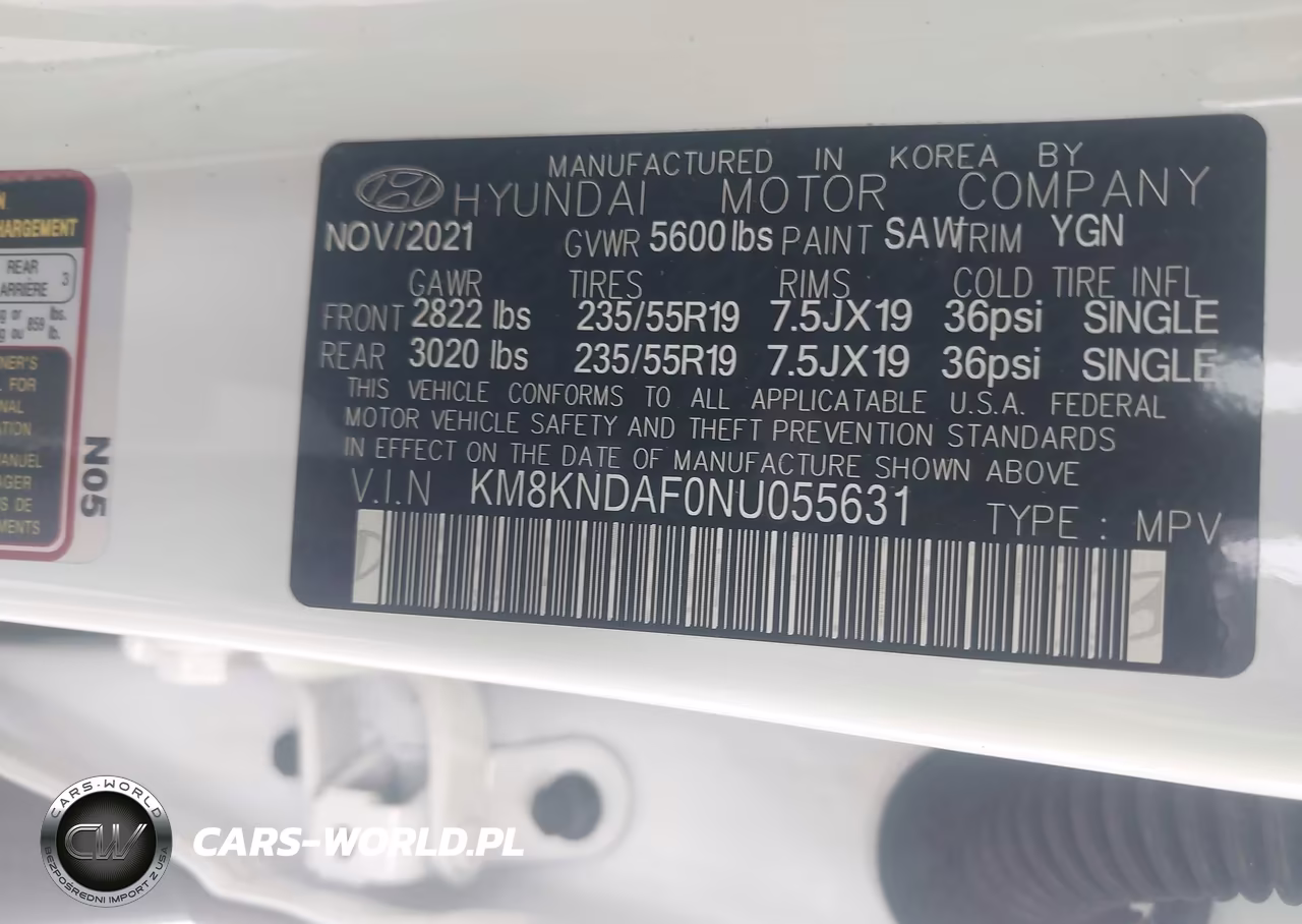 2022 Hyundai Ioniq 5 Sel VIN:KM8KNDAF0NU055631 - 9