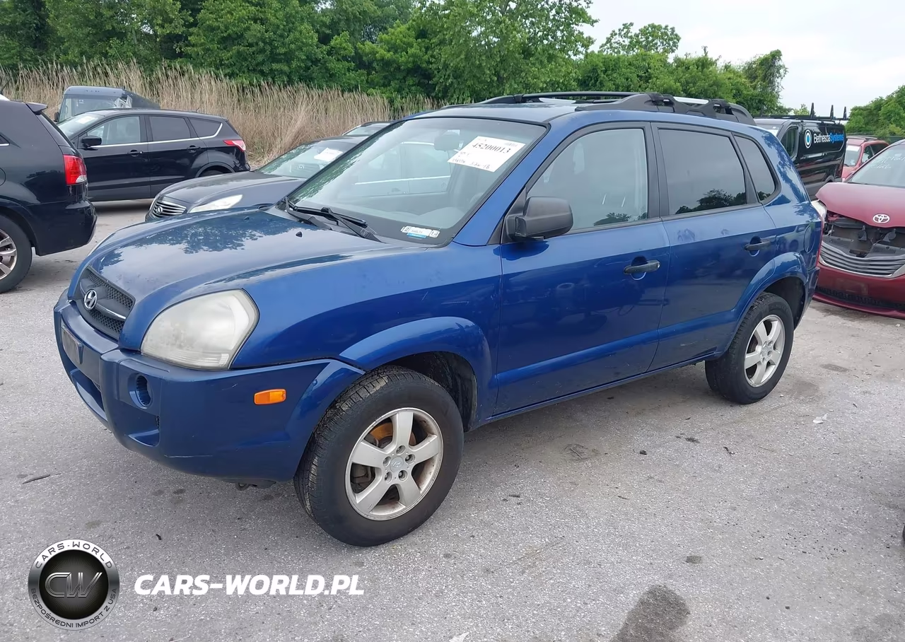 2007 Hyundai Tucson Gls VIN:KM8JM12B77U571366 - 2