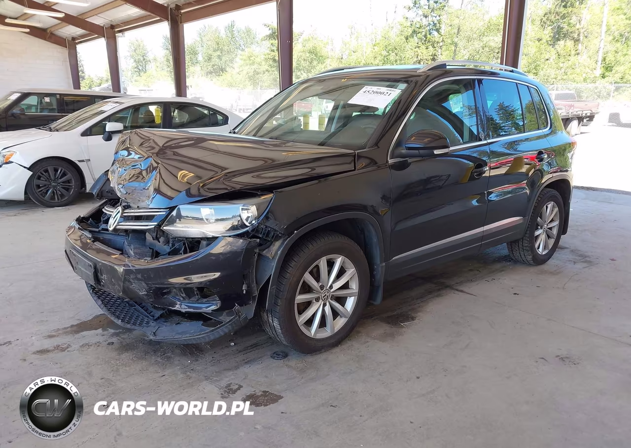 2017 Volkswagen Tiguan 2.0T Wolfsburg Edition VIN:WVGSV7AX5HK011277 - 2