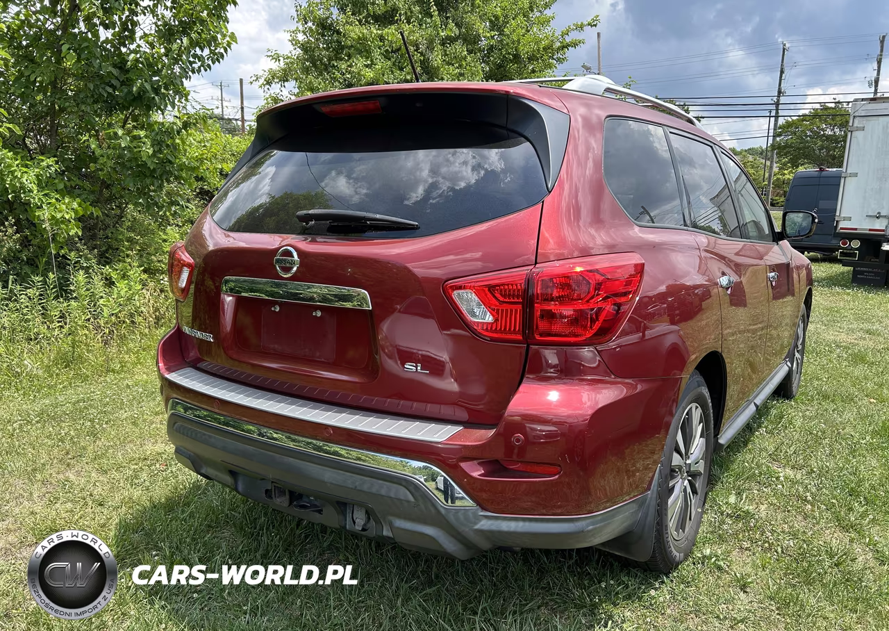 2017 Nissan Pathfinder Sl VIN:5N1DR2MN1HC907614 - 4