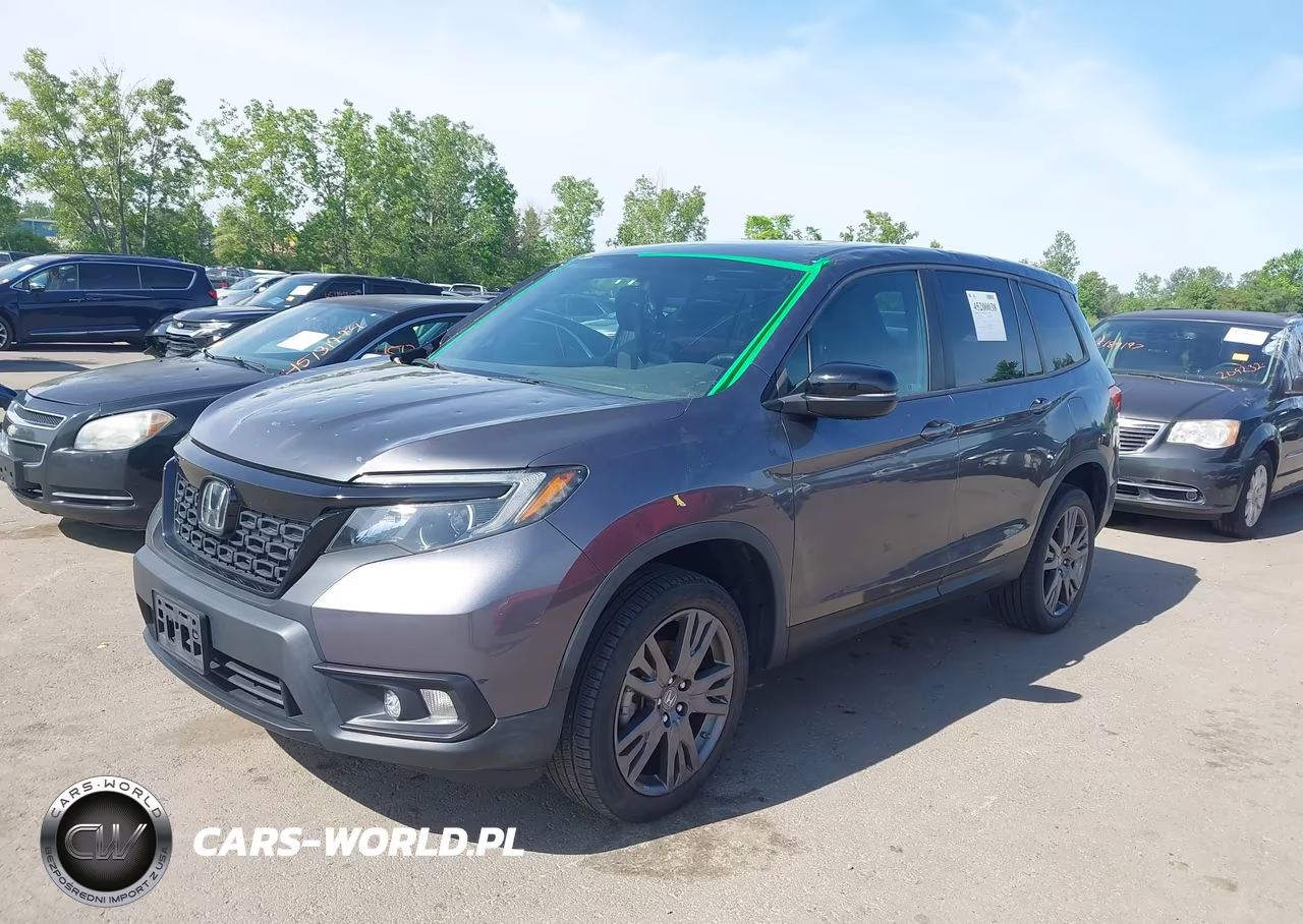 2020 Honda Passport Awd Ex-L VIN:5FNYF8H52LB008199 - 2