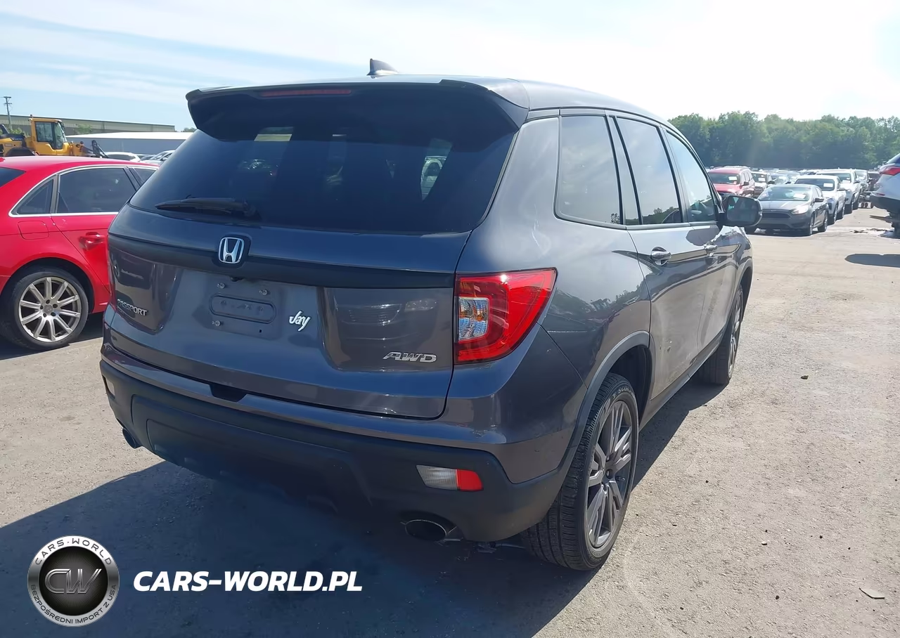2020 Honda Passport Awd Ex-L VIN:5FNYF8H52LB008199 - 4