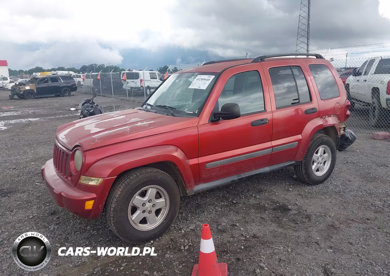2007 Jeep Liberty Sport VIN:1J4GK48K57W713015 - 2