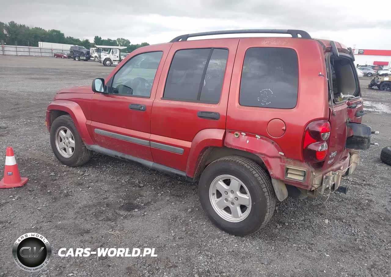 2007 Jeep Liberty Sport VIN:1J4GK48K57W713015 - 3