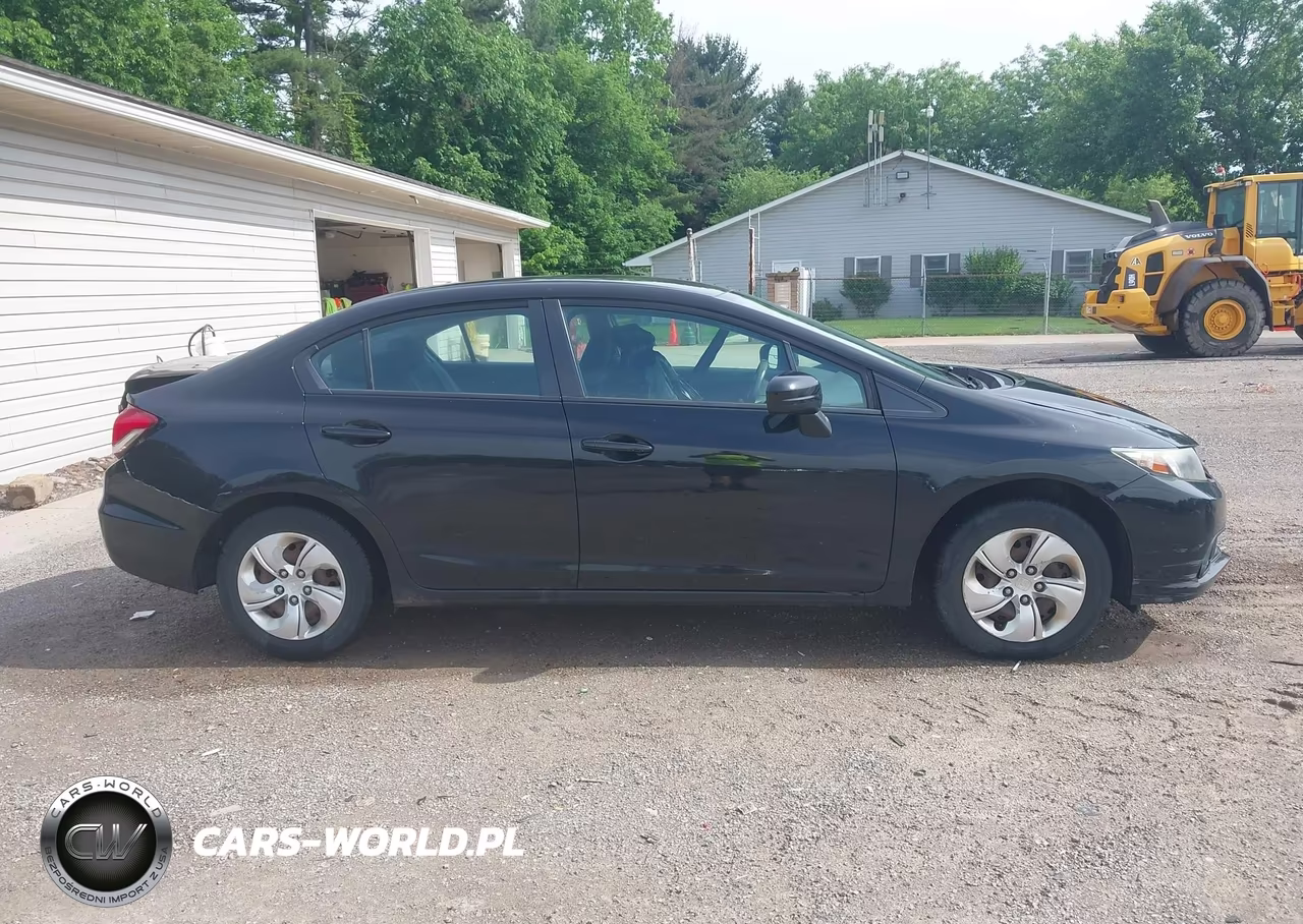 2014 Honda Civic Lx VIN:2HGFB2F55EH544100 - 13