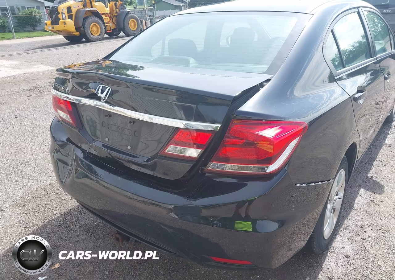 2014 Honda Civic Lx VIN:2HGFB2F55EH544100 - 18