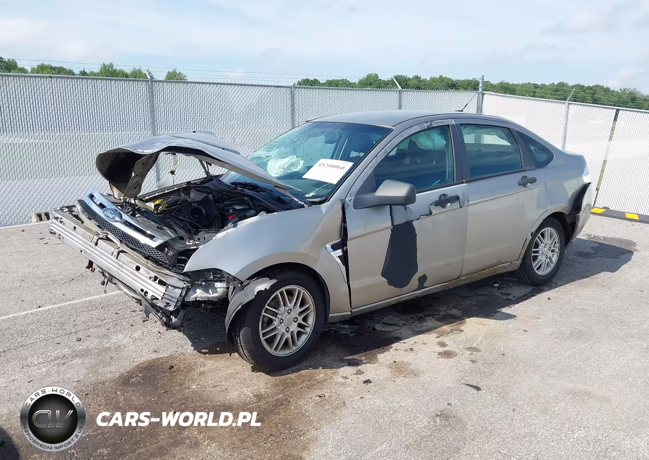 2008 Ford Focus Se-Ses VIN:1FAHP35N58W258954 - 2