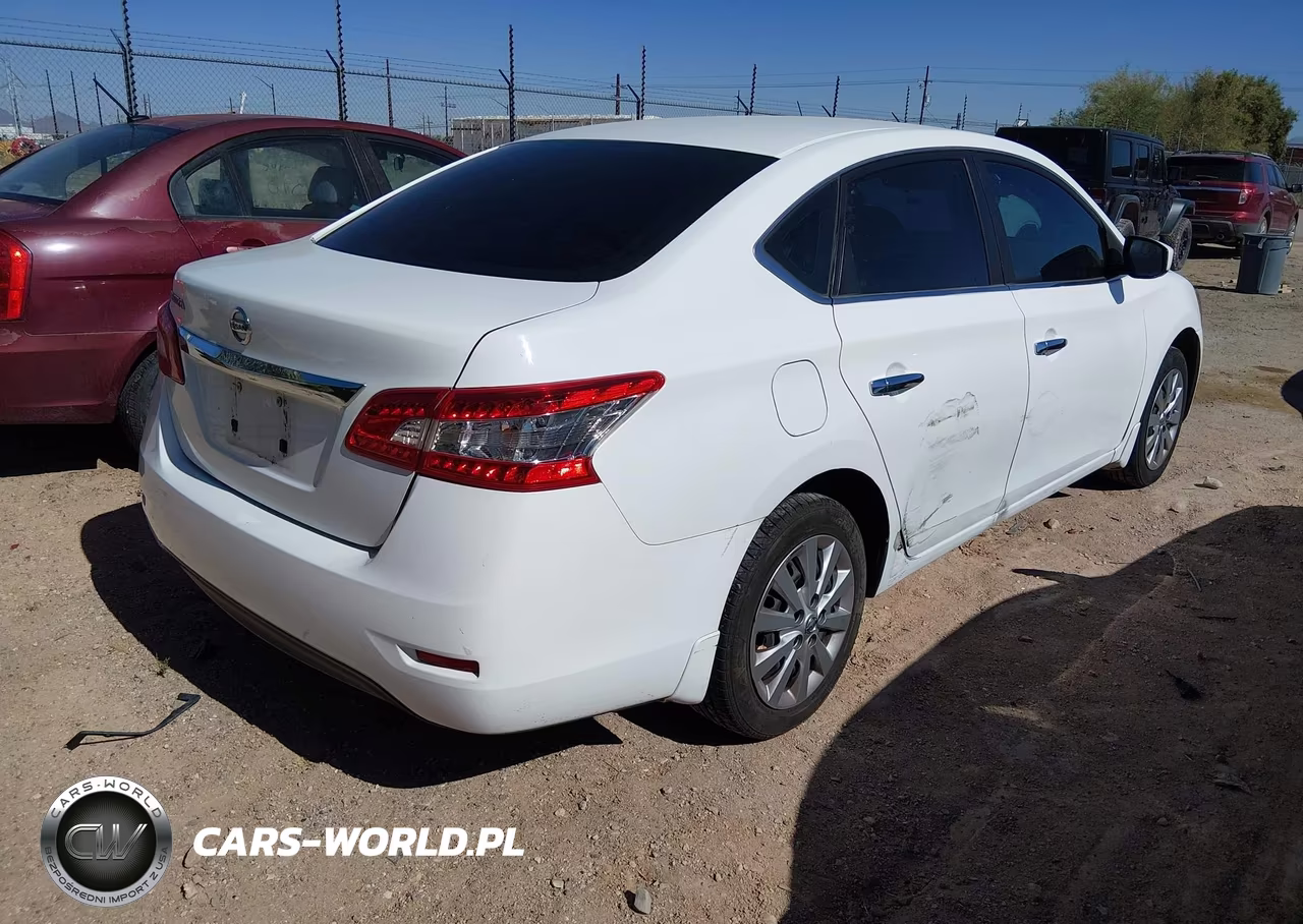 2015 Nissan Sentra S VIN:3N1AB7AP6FY265591 - 4