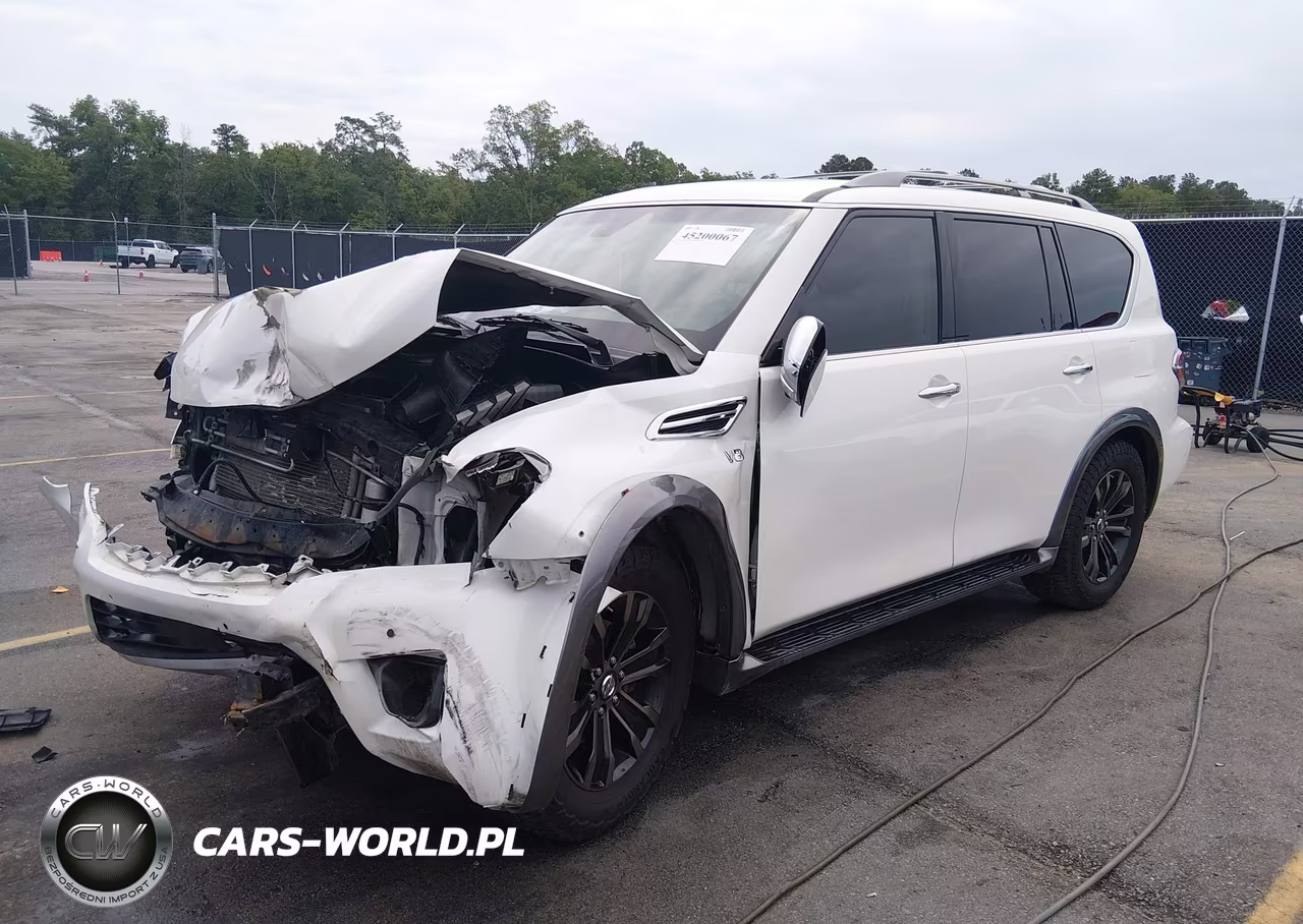 2017 Nissan Armada Platinum VIN:JN8AY2NFXH9301652 - 2