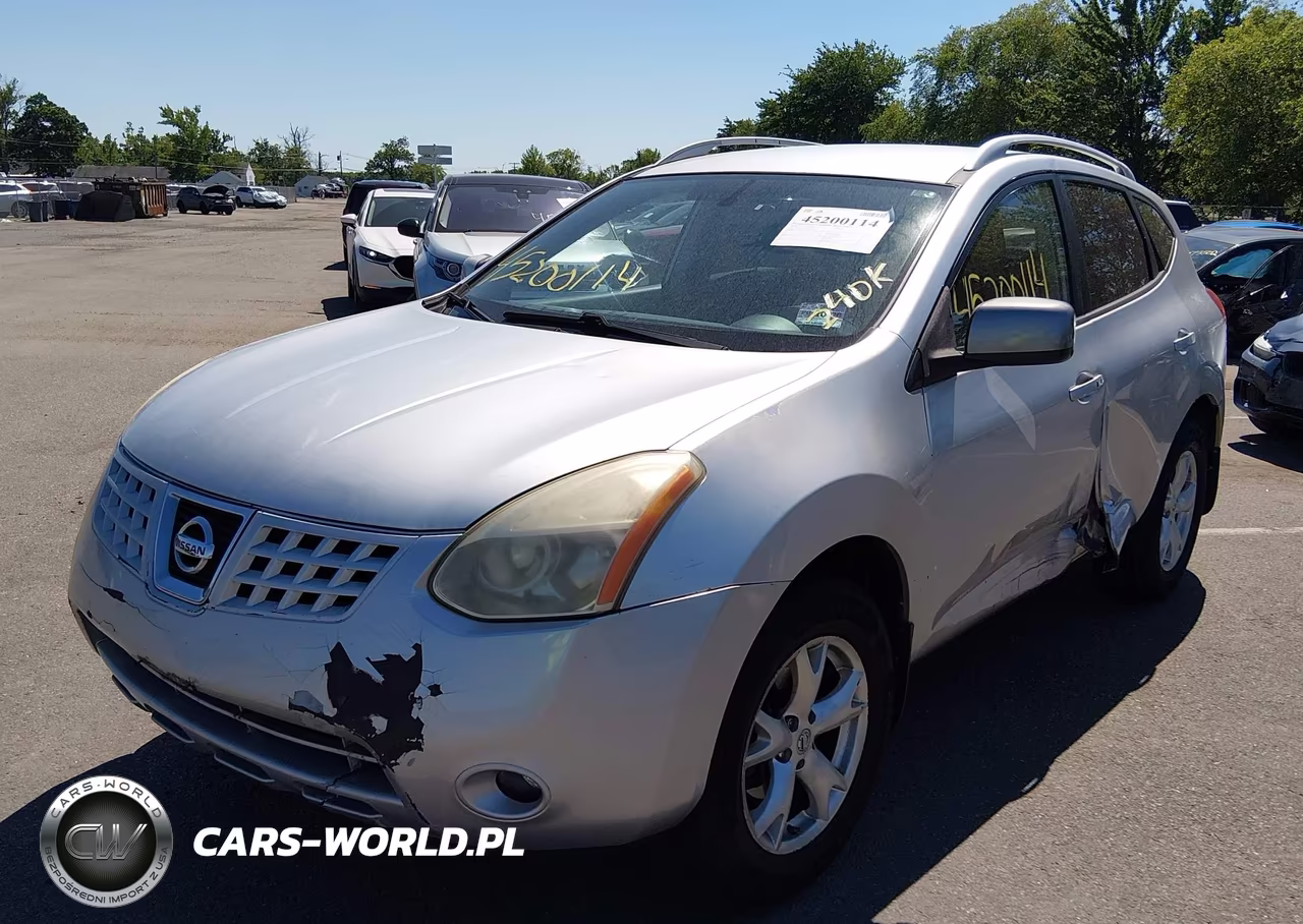 2008 Nissan Rogue Sl VIN:JN8AS58V08W106392 - 2