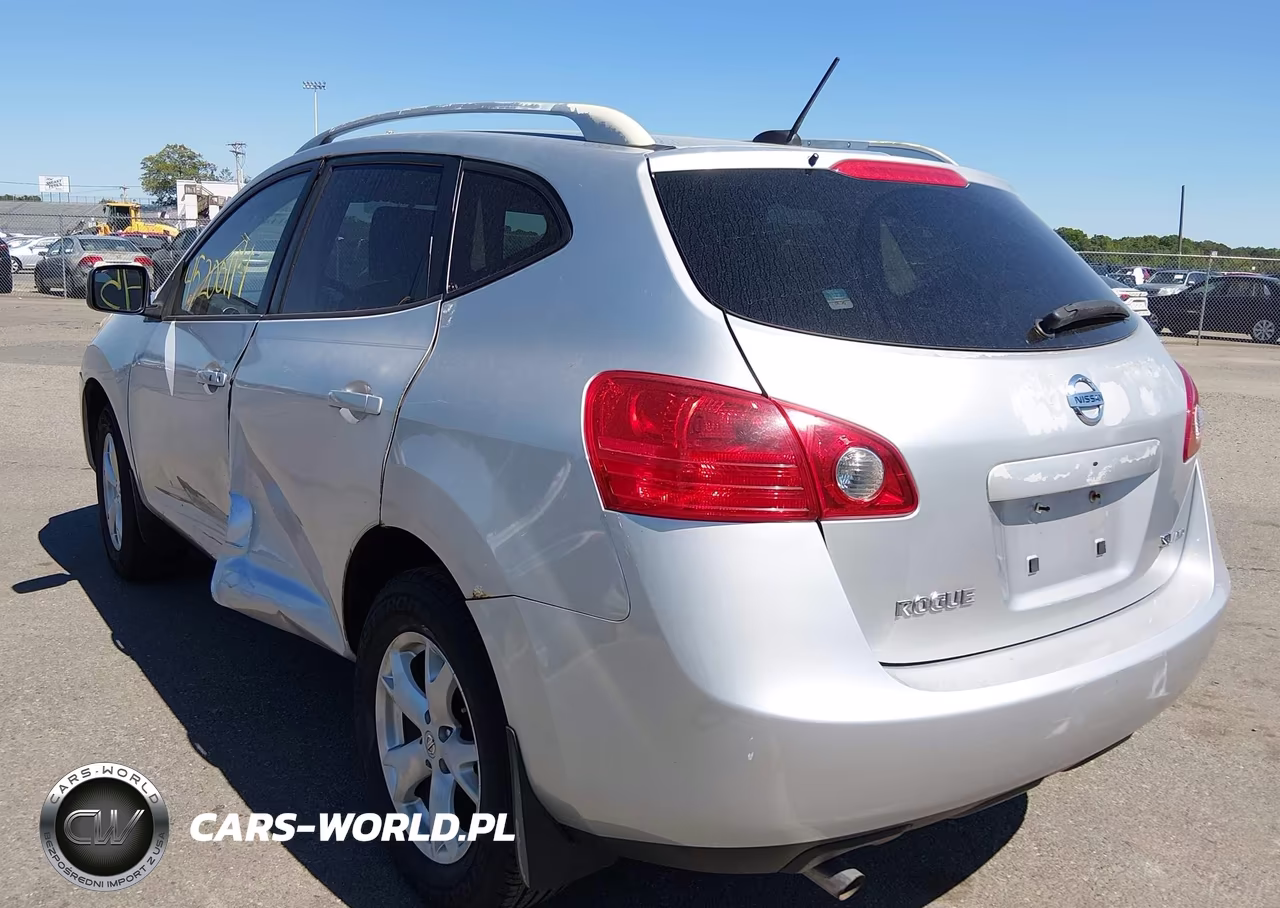 2008 Nissan Rogue Sl VIN:JN8AS58V08W106392 - 3