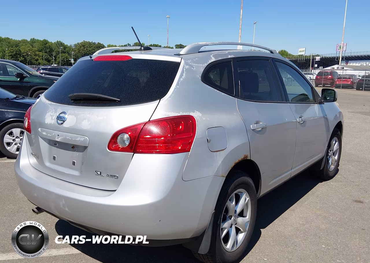 2008 Nissan Rogue Sl VIN:JN8AS58V08W106392 - 4