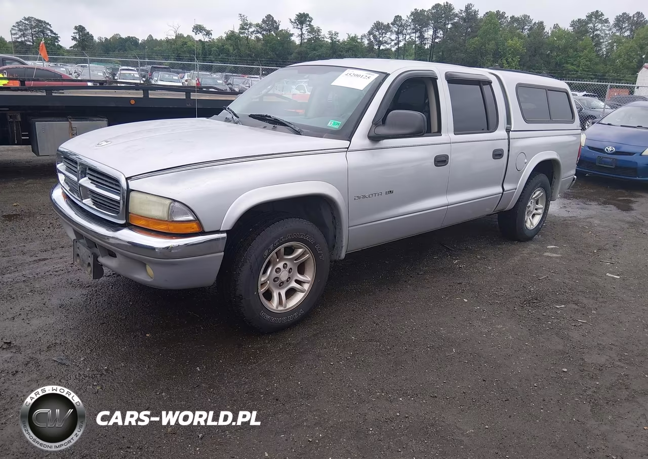 2002 Dodge Dakota Slt VIN:1B7HL48X82S500305 - 2