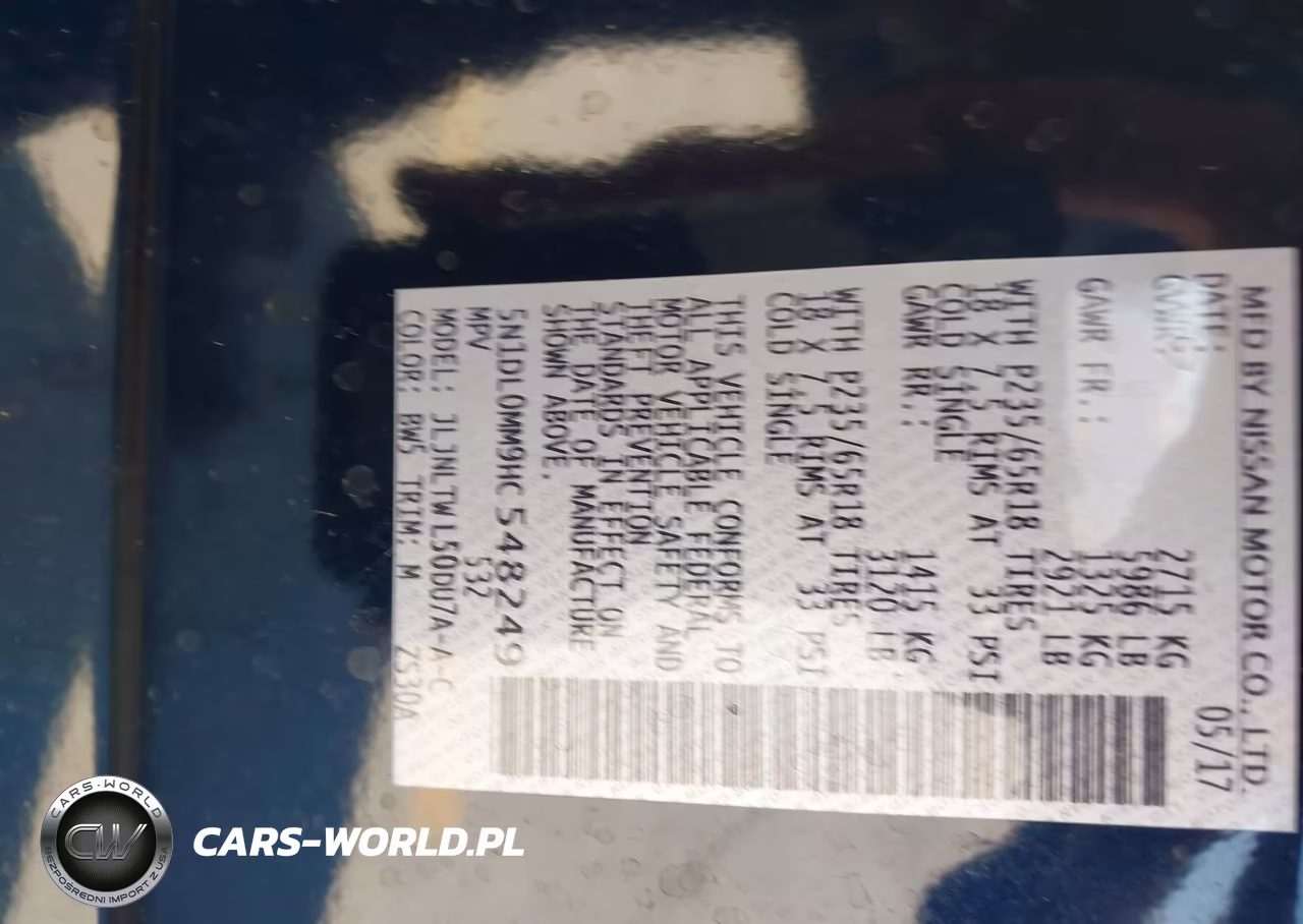 2017 Infiniti Qx60 VIN:5N1DL0MM9HC548249 - 9