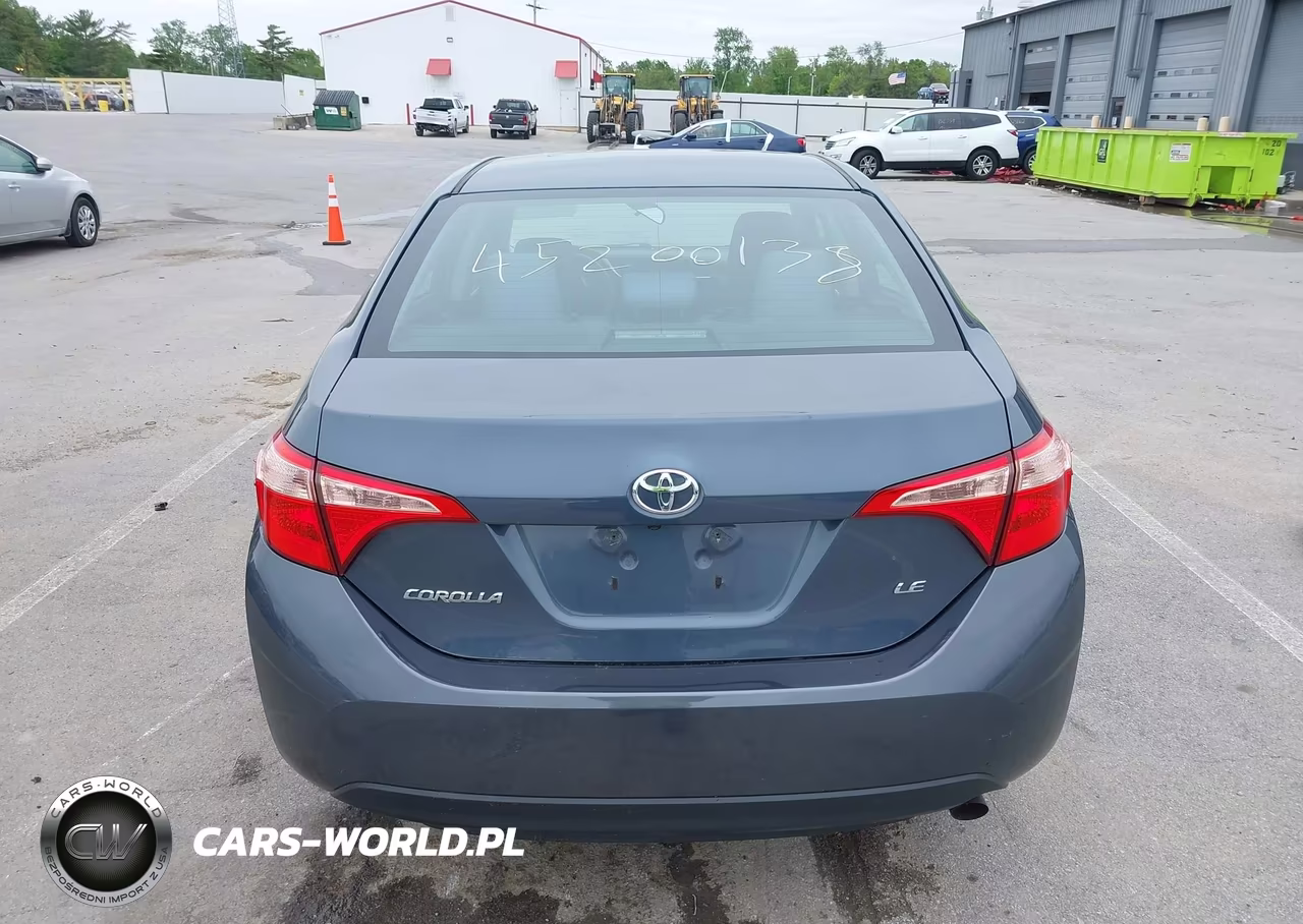 2018 Toyota Corolla Le VIN:2T1BURHE0JC067500 - 17