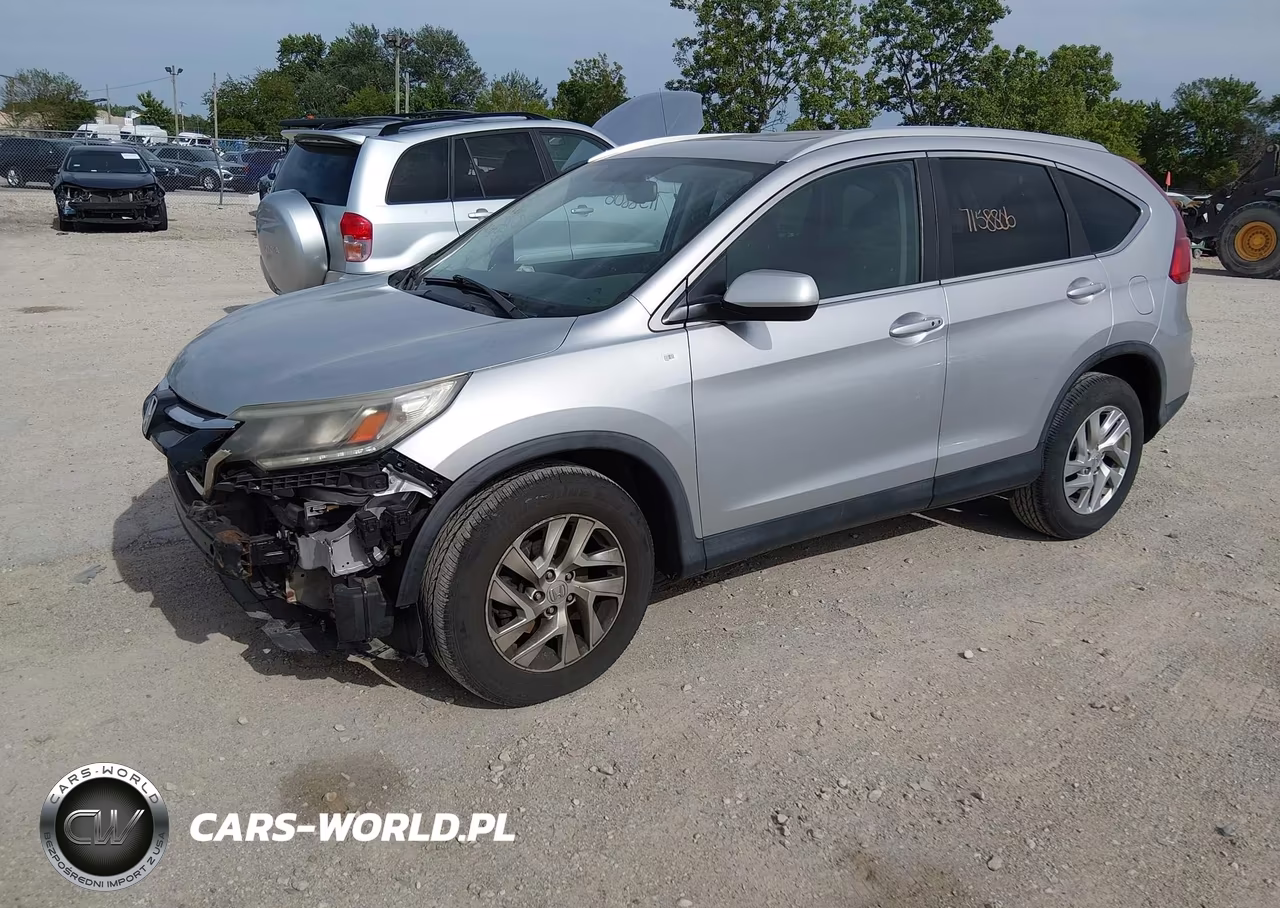 2015 Honda Cr-V Ex-L VIN:5J6RM4H77FL077115 - 2