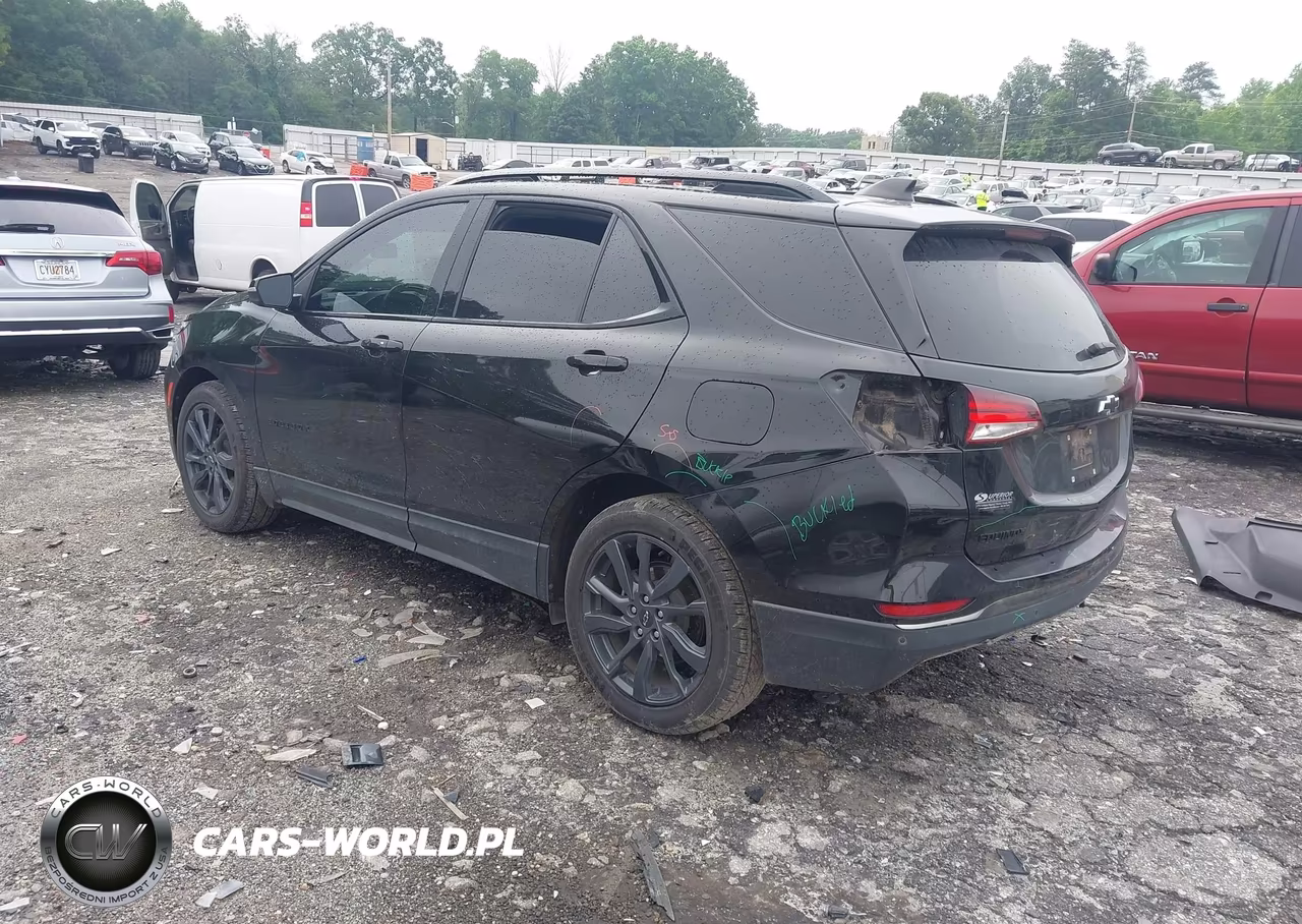2022 Chevrolet Equinox Fwd Rs VIN:2GNAXMEV9N6152764 - 3