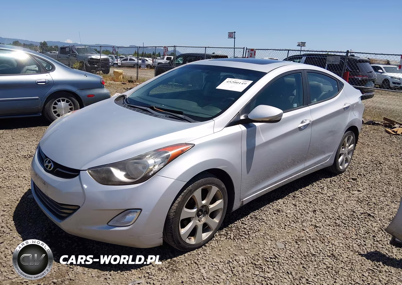 2012 Hyundai Elantra Limited (Ulsan Plant) VIN:KMHDH4AE4CU367441 - 2