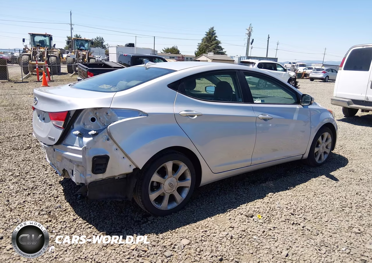 2012 Hyundai Elantra Limited (Ulsan Plant) VIN:KMHDH4AE4CU367441 - 4