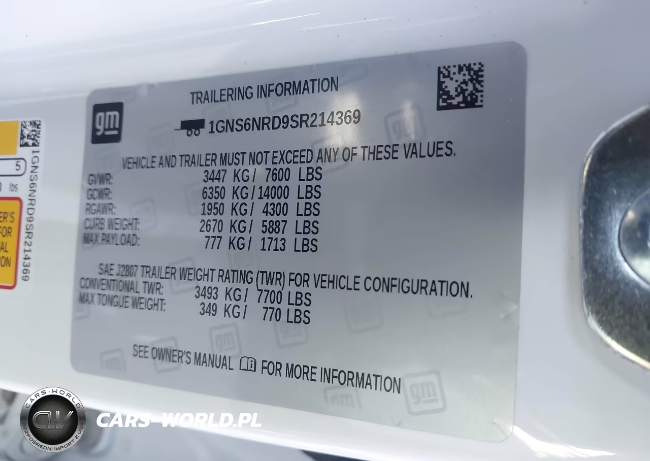 2025 Chevrolet Tahoe 4Wd Lt VIN:1GNS6NRD9SR214369 - 9