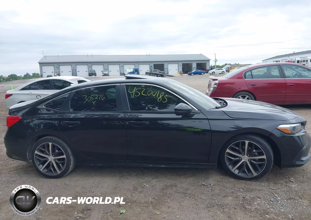 2022 Honda Civic Touring VIN:2HGFE1F93NH305276 - 13
