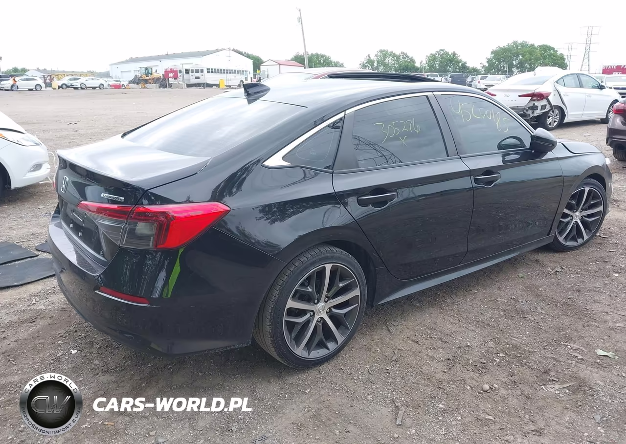 2022 Honda Civic Touring VIN:2HGFE1F93NH305276 - 4