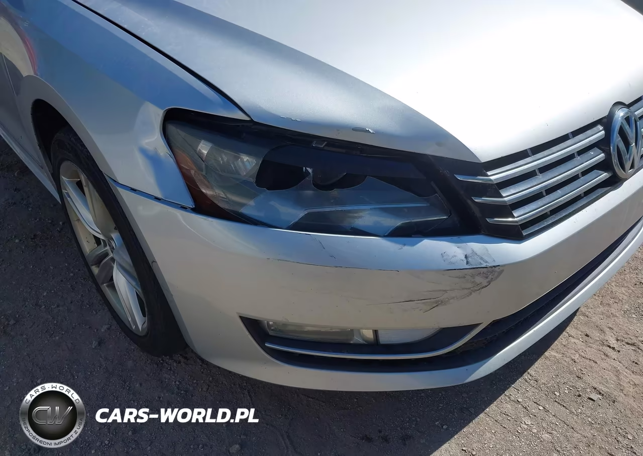 2014 Volkswagen Passat 2.0L Tdi Se VIN:1VWBN7A37EC091380 - 6