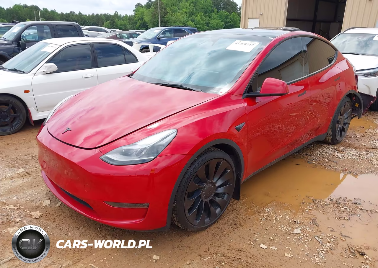 2023 Tesla Model Y Performance Dual Motor All-Wheel Drive VIN:7SAYGDEFXPF900678 - 2