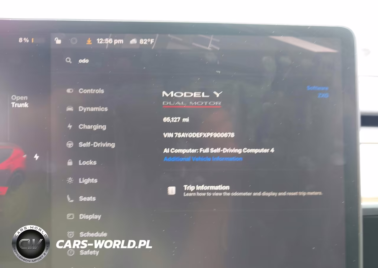 2023 Tesla Model Y Performance Dual Motor All-Wheel Drive VIN:7SAYGDEFXPF900678 - 7