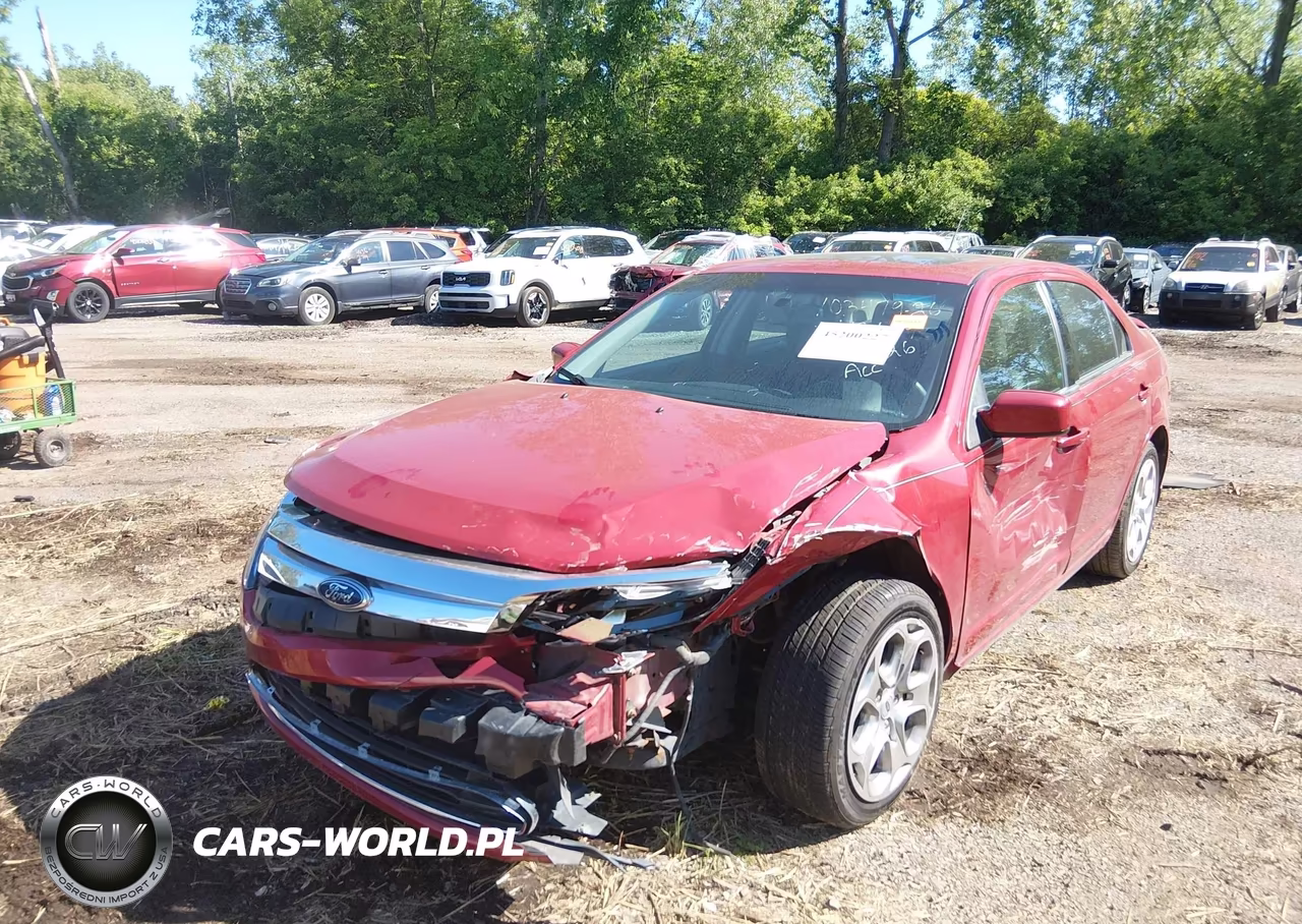 2010 Ford Fusion Se VIN:3FAHP0HG1AR193699 - 2
