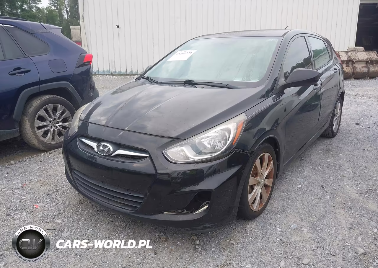 2012 Hyundai Accent Se VIN:KMHCU5AE9CU039879 - 2