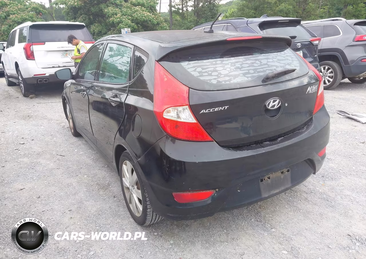 2012 Hyundai Accent Se VIN:KMHCU5AE9CU039879 - 3