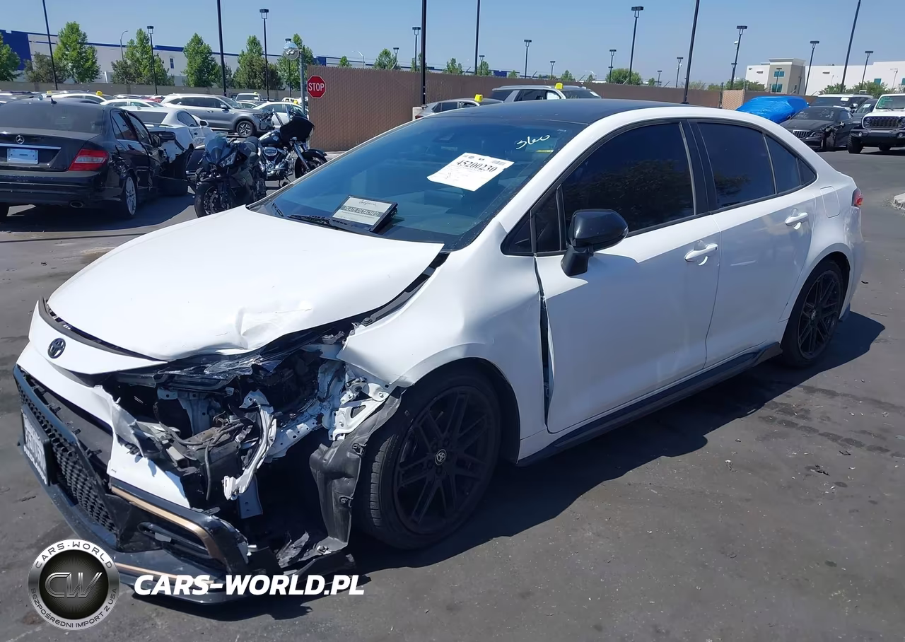2022 Toyota Corolla Se Apex Edition VIN:5YFS4MCE1NP128448 - 2